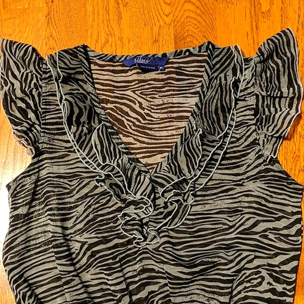 Miley's Cyrus Max Ruffled Women's Blouse